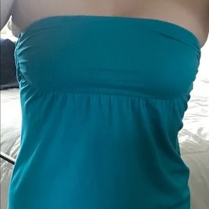 Comfortable strapless summer dress